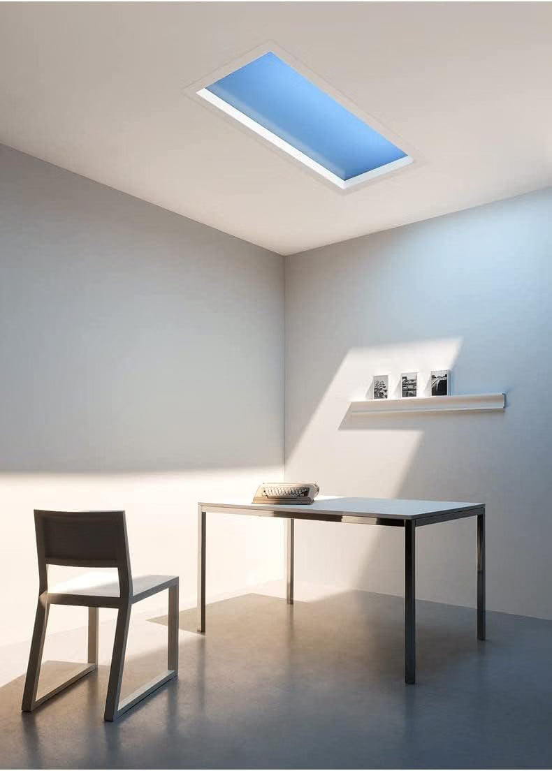 NEW /OPEN BOX Empowline Smart Blue Sky Light Ceiling Lamp, Clear Sky Light (1x2FT)
