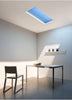 NEW /OPEN BOX Empowline Smart Blue Sky Light Ceiling Lamp, Clear Sky Light (1x2FT)