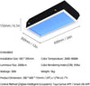 NEW /OPEN BOX Empowline Smart Blue Sky Light Ceiling Lamp, Clear Sky Light (1x2FT)