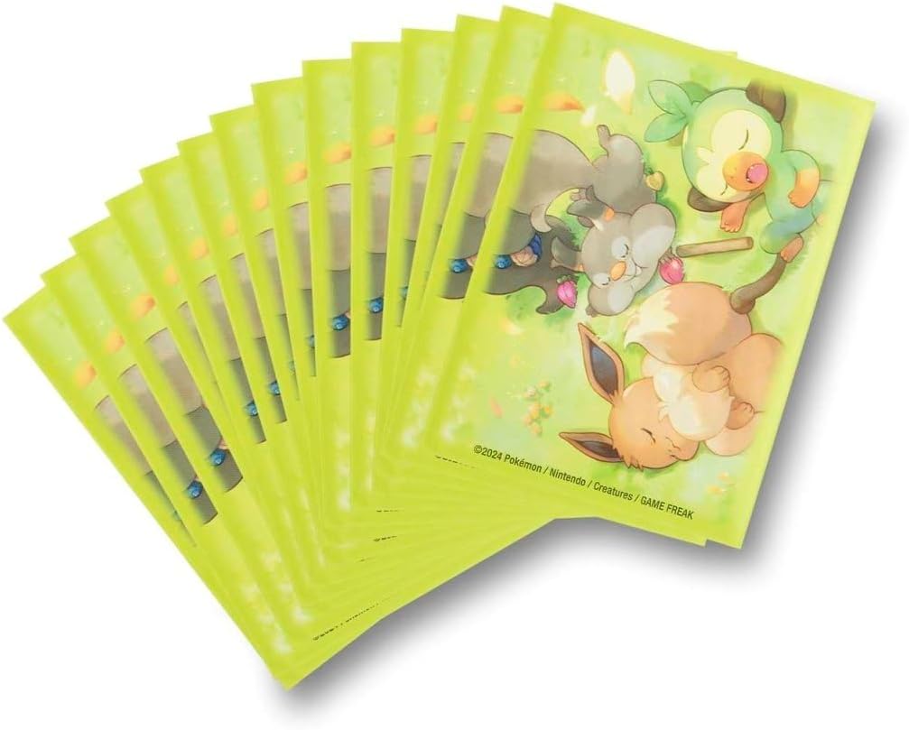 Pokémon Center Pokémon TCG: Berry Sleepy Card Sleeves (65 Sleeves)