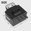 NEW/OPEN BOX Vexon 1800W 5.3Qt/ 5 Liters/21 Cups Large Electric Deep Fryer with 3 Frying Baskets- TSAF40H1-B
