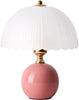 NEW Ceramic Table lamp, Modern Bedside Lamps ,Pink (S05PK-1PACK)