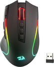 Redragon PREDATOR M612 PRO RGB Gaming Mouse, 8000 DPI Wired/Wireless Optical Mouse,BLACK