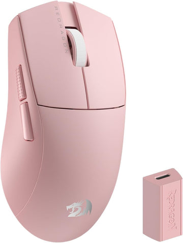 Redragon M916 KING 4K PRO 3-Mode Wireless Gaming Mouse, PINK
