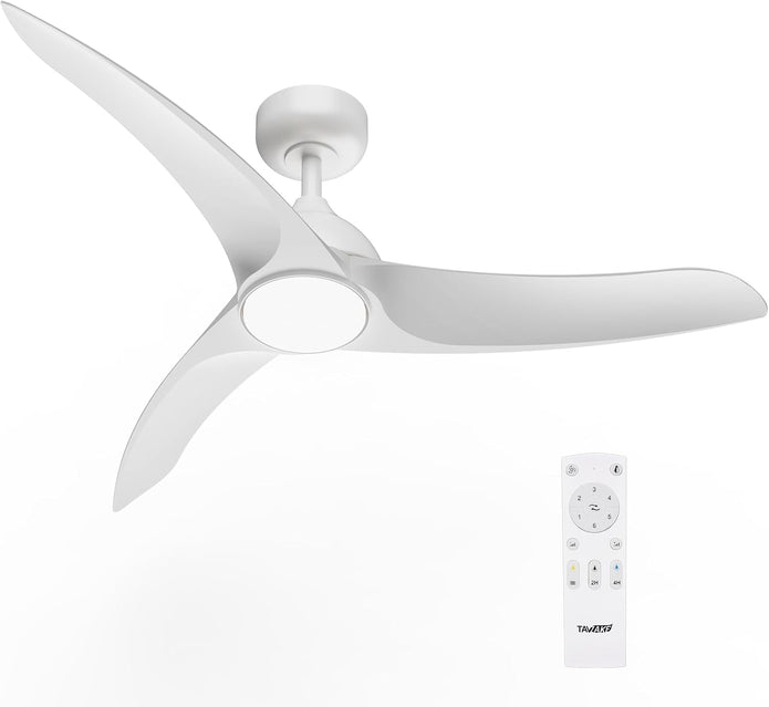 New/Open box TAVZAKE Ceiling Fans with Lights, 42 inch CF001-White