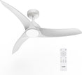 New/Open box TAVZAKE Ceiling Fans with Lights, 42 inch CF001-White