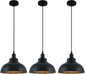 NEW/OPEN BOX Black Pendant Light, 11inch , 3 Pack Kitchen Island Pendant Lighting