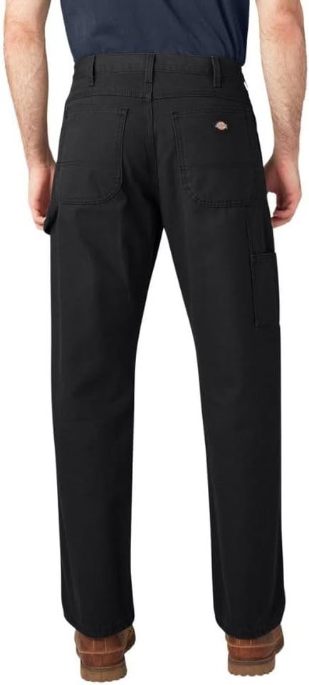 Dickies - Men's Relaxed Double Knee Flex Pant (GP8738BK) 42X30