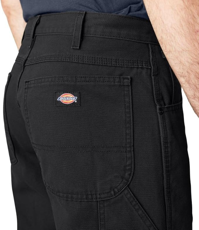 Dickies - Men's Relaxed Double Knee Flex Pant (GP8738BK) 42X30