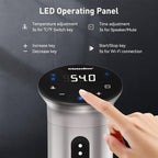 KitchenBoss WiFi Sous Vide Cooker G310 1100 Watts Thermal Immersion Cooking Machine (Silver)