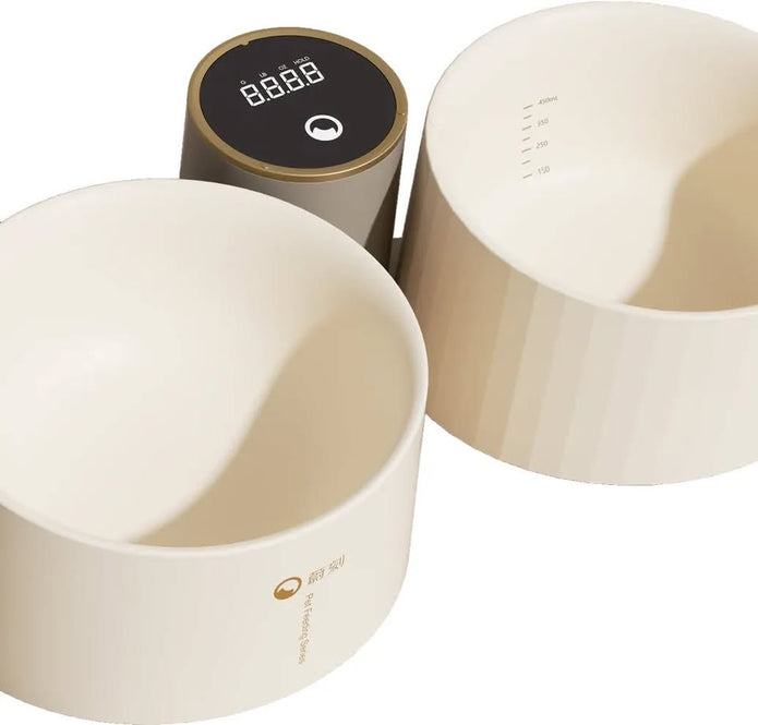VOOCOO Smart Raised Dog Cat Food Bowl with Integrated Scale