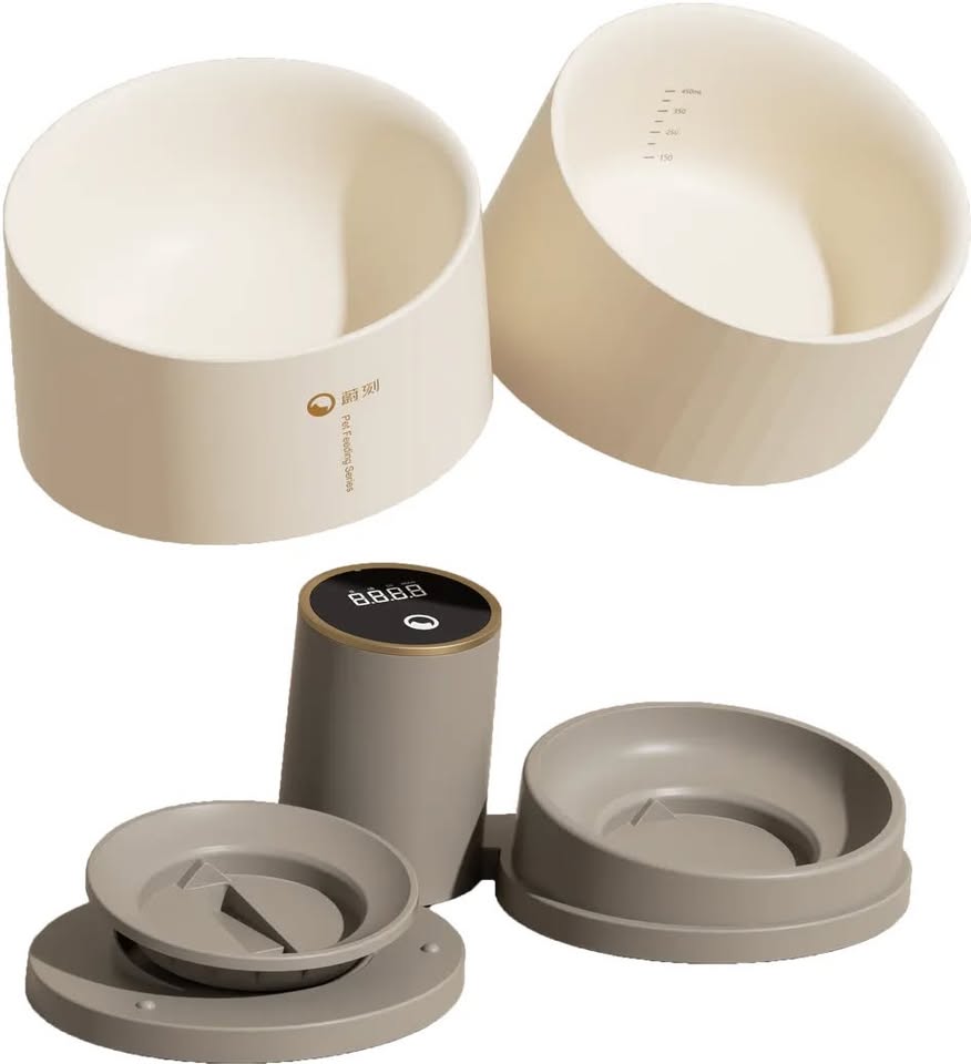VOOCOO Smart Raised Dog Cat Food Bowl with Integrated Scale
