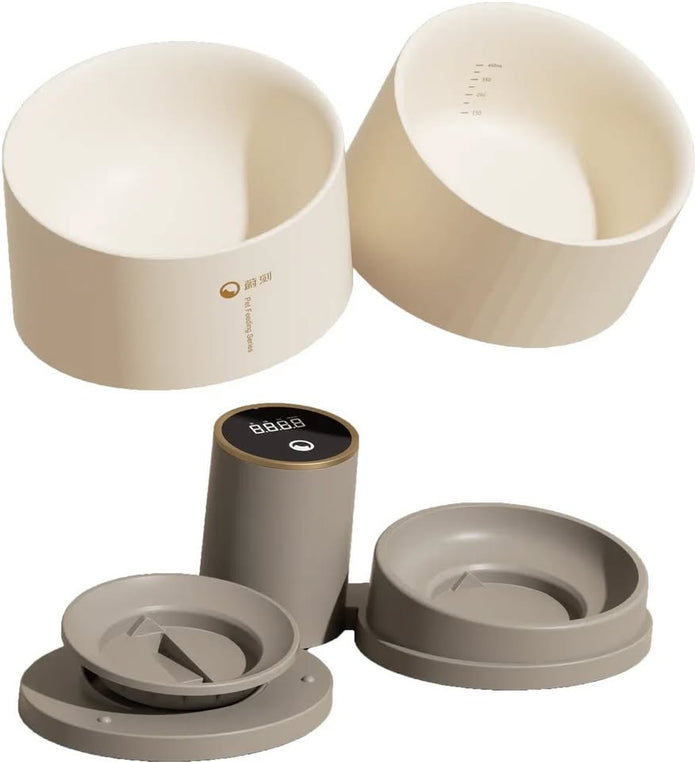 VOOCOO Smart Raised Dog Cat Food Bowl with Integrated Scale
