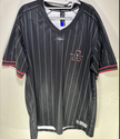 New ALPHALETE Men’s Varsity NFL Black Baseball Jersey ,size XS