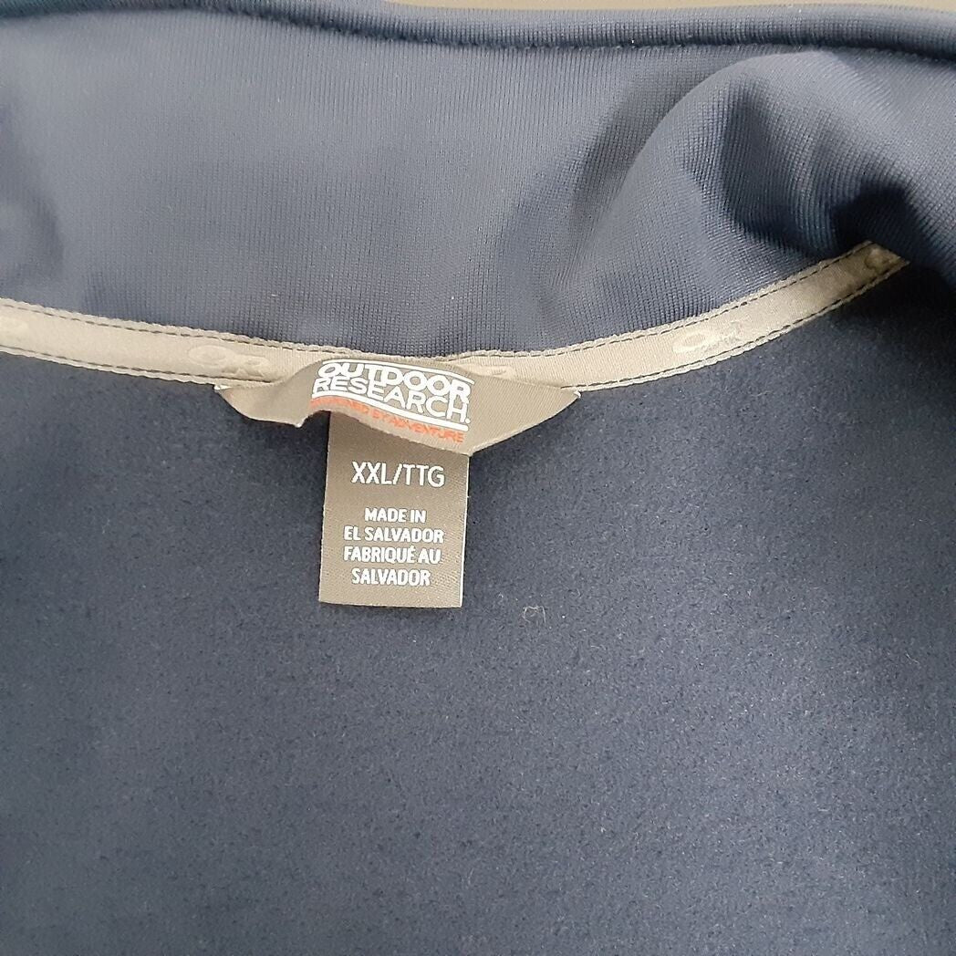 Outdoors x Pokemon Middle Fork Dark Blue Fleece Zip-Up Vest 2XL Men RA9/224