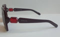 NEW Swarovski SK351 69S Burgundy Women Sunglasses 56-14-140 /CH74