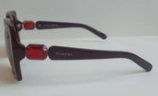 NEW Swarovski SK351 69S Burgundy Women Sunglasses 56-14-140 /CH74