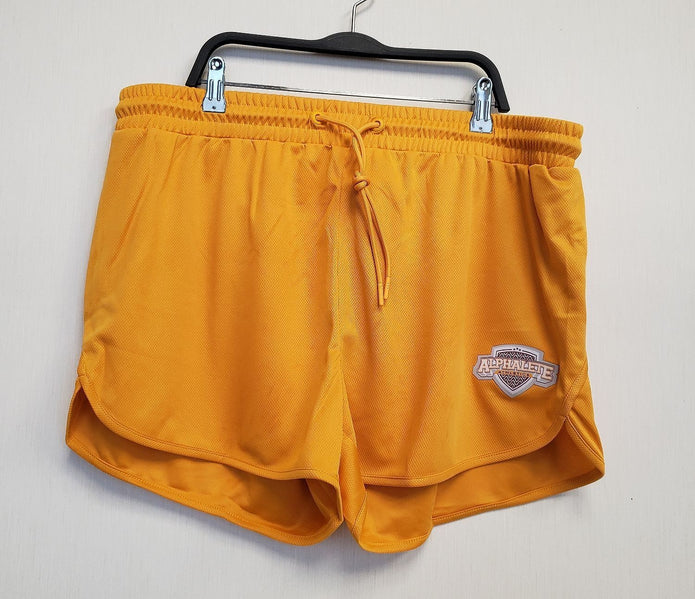 NEW Alphalete Women's Varsity Short Marigold (042558) Size XXXL DA6a/21