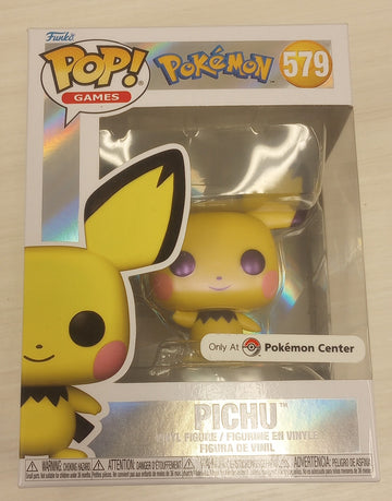 BRAND NEW!! Pichu Pearlescent Pop! Vinyl Figure by Funko Pop # 579/  CH13/120