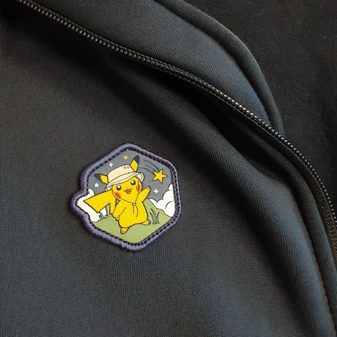 Outdoors x Pokemon Middle Fork Dark Blue Fleece Zip-Up Vest 2XL Men RA9/225