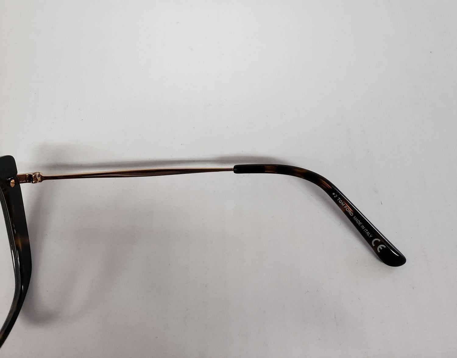 New Tom Ford TF 5816-B 052 Gold Havana Brown Eyeglasses Frame DA14a/26