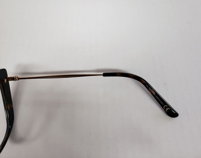 New Tom Ford TF 5816-B 052 Gold Havana Brown Eyeglasses Frame DA14a/26