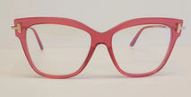 NEW AUTHENTIC Tom Ford TF5704-B Blue-Light Block Eyeglasses 54-15-140 CH213