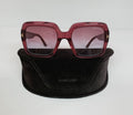 NEW TOM FORD TF 1082 66Y TRANSPARENT BORDEAUX AUTHENTIC SUNGLASSES DD6A/22