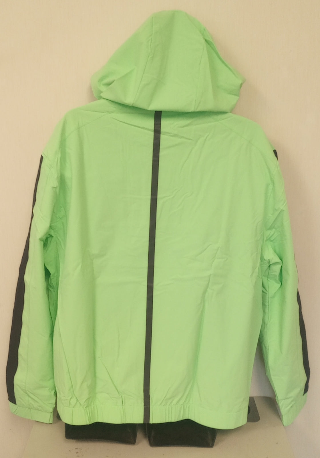NEW ALPHALETE MEN'S  TECH WINDBREAKER - ATORI GREEN - SIZE - L/RG27/125