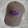 NEW Prive Alliance BUBBLE CAP Houndstooth Brown Adjustable Unisex RA6/221