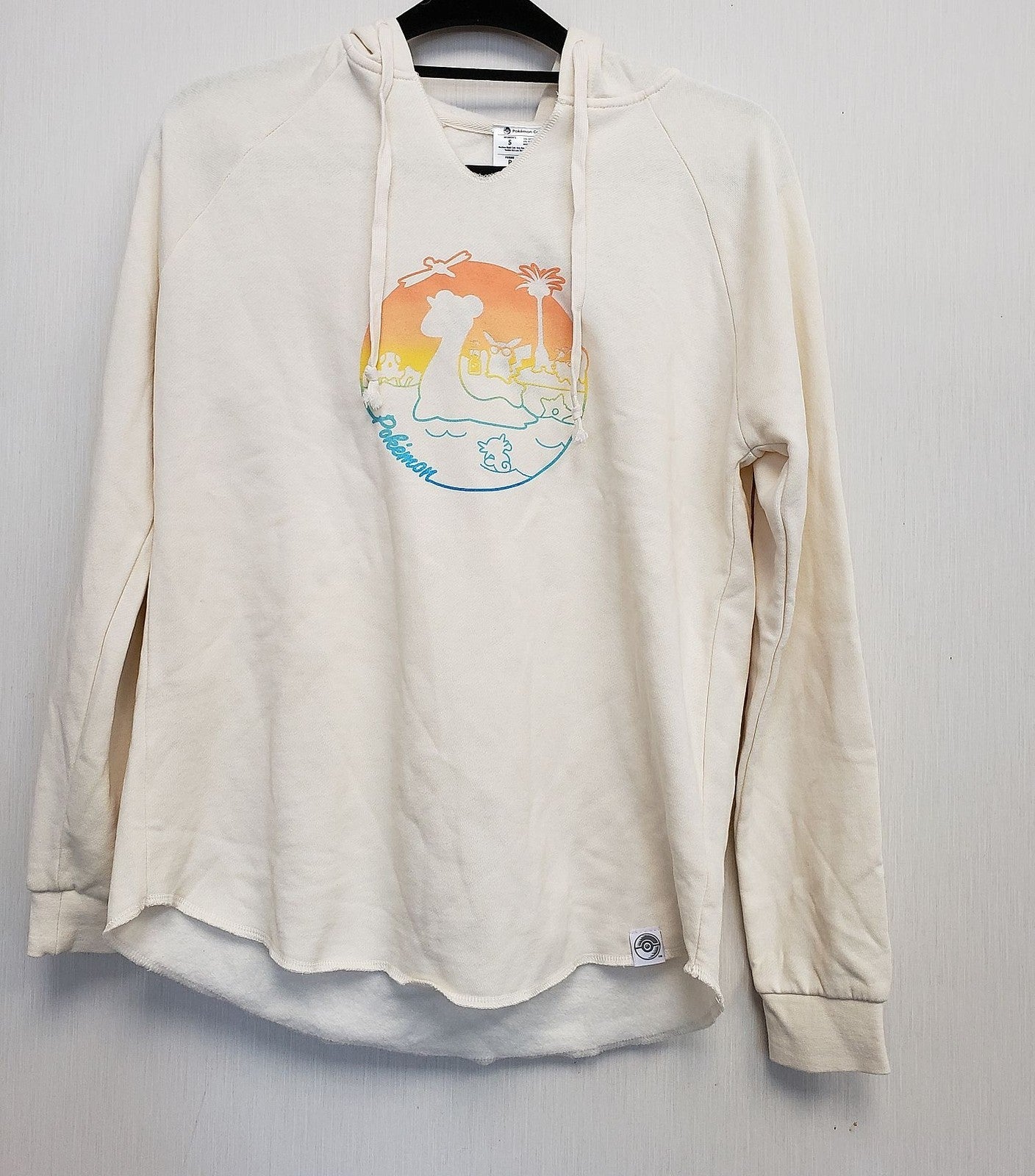 NEW Pokemon Sunset Bone Casual Hoodie Women Long-Sleeve Shirt (Size S) G25a/22