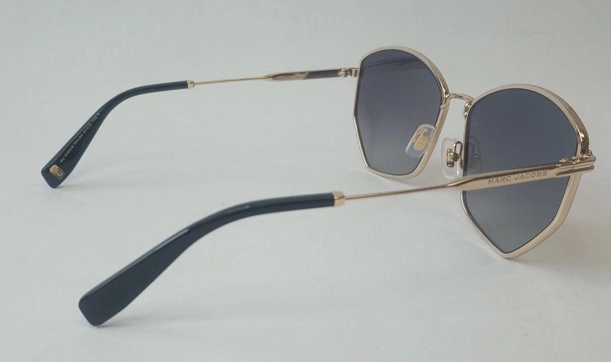 NEW MARC JACOBS MJ 1042S Gray Geometric Gradient Sunglasses 57-15-140/CH75