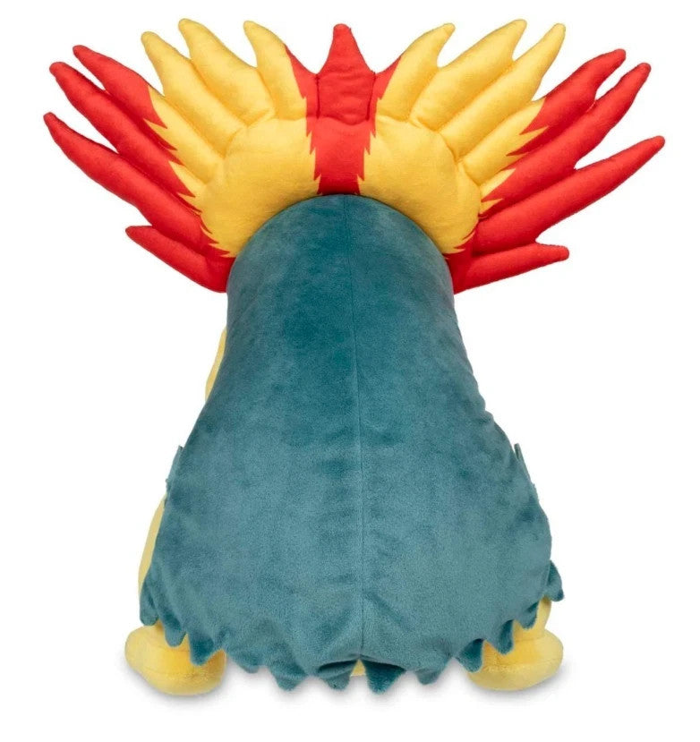 NEW POKEMON CENTER Pokémon Typhlosion Poké Plush - 12 In. / G11a3