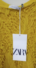 BNWT Zara OPENWORK KNIT  DRESS size - S  /CH8/125