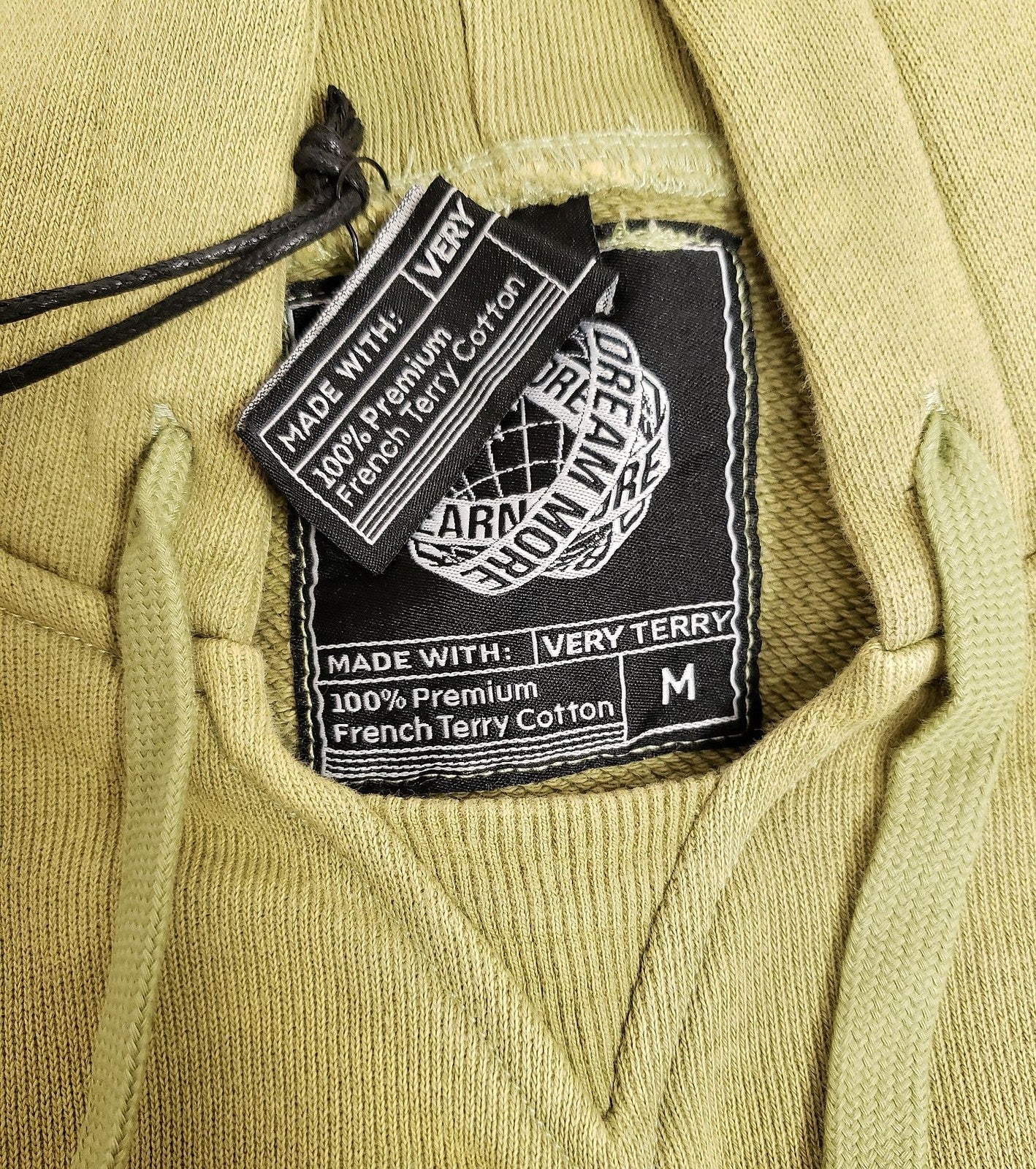 NEW Alphalete Women's Terry Oversize Hoodie Jode Green Size M ( 259499) DA15a/23