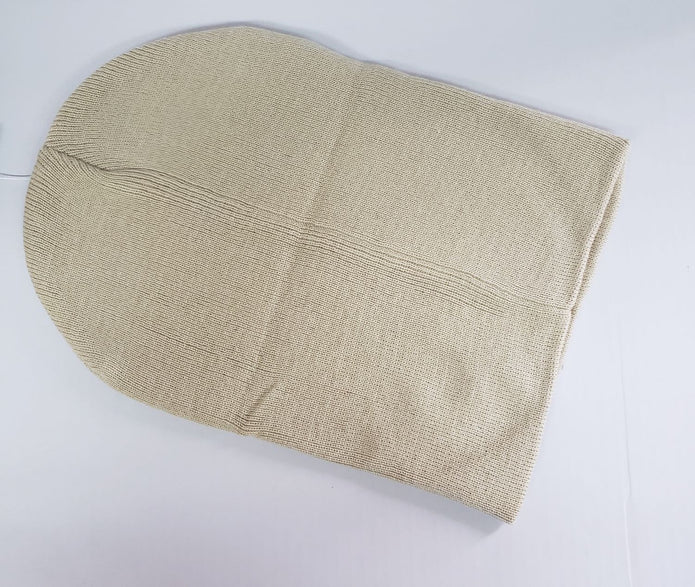 NEW Alphalete Essential Foldover Beanie String -Beige G13a/22