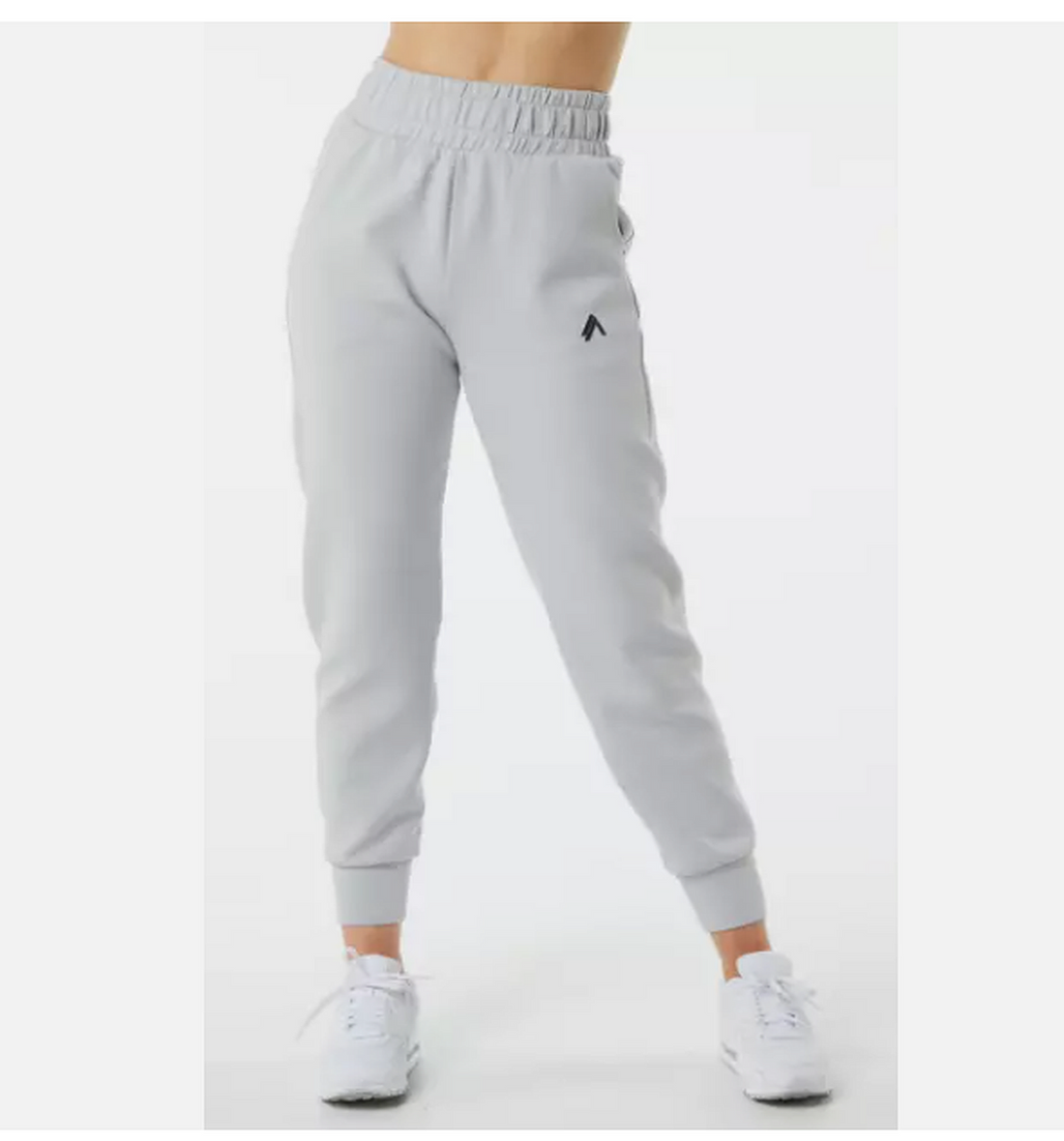NEW Alphalete Women’s ELMTS Relaxed Cuffed Jogger Pants Cream Size XS DAa130