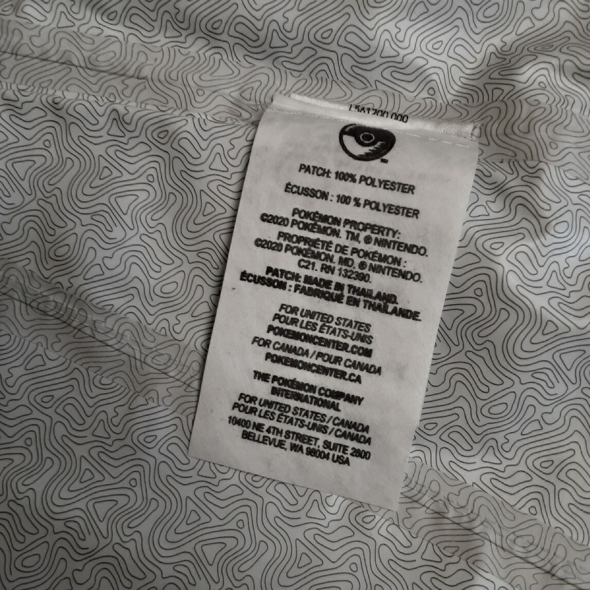 New Pokemon Center Apollo Outdoors Celestial Blue Rain Jacket  (M women) RA16/229