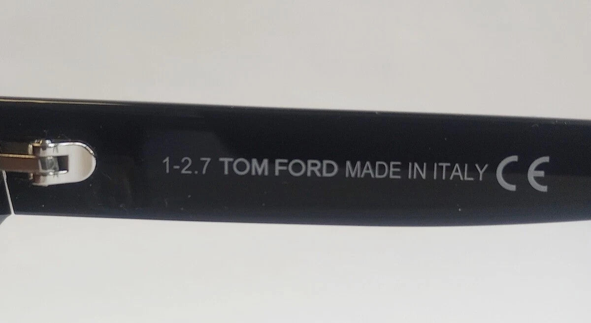 Tom Ford TF0598 Henri-02 Sunglasses Shiny Black w/Violet Mirror ITALY CH77