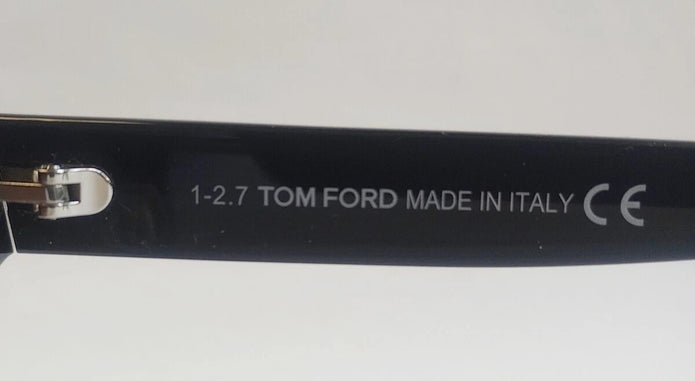 Tom Ford TF0598 Henri-02 Sunglasses Shiny Black w/Violet Mirror ITALY CH77