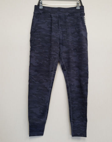 NEW ALPHALETE Women's Premium Pro Elite Jogger Navy Camo Size M (257858) DD11a/20