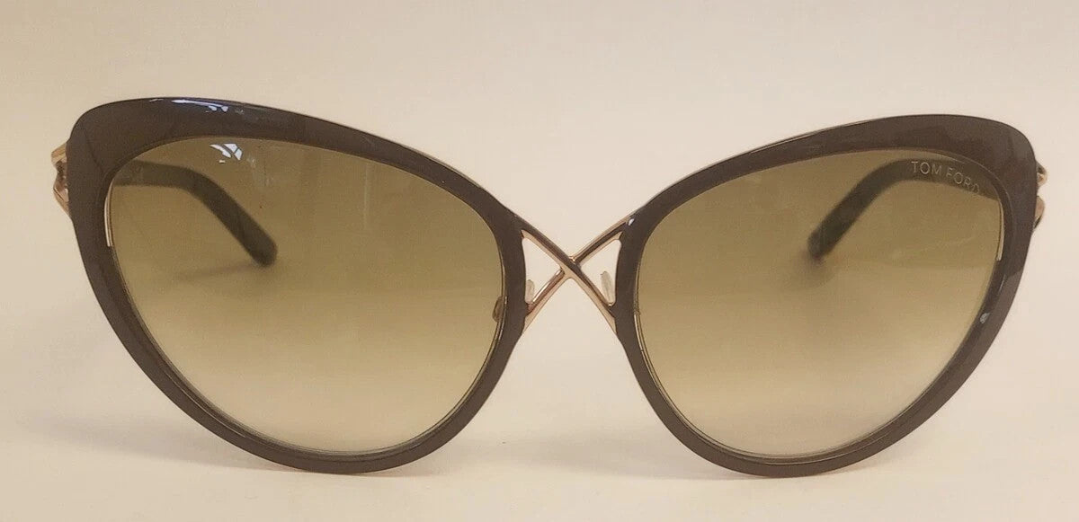 Tom Ford TF 321 28F DARIA BROWN GRADIENT AUTHENTIC 59-18-130 CH295