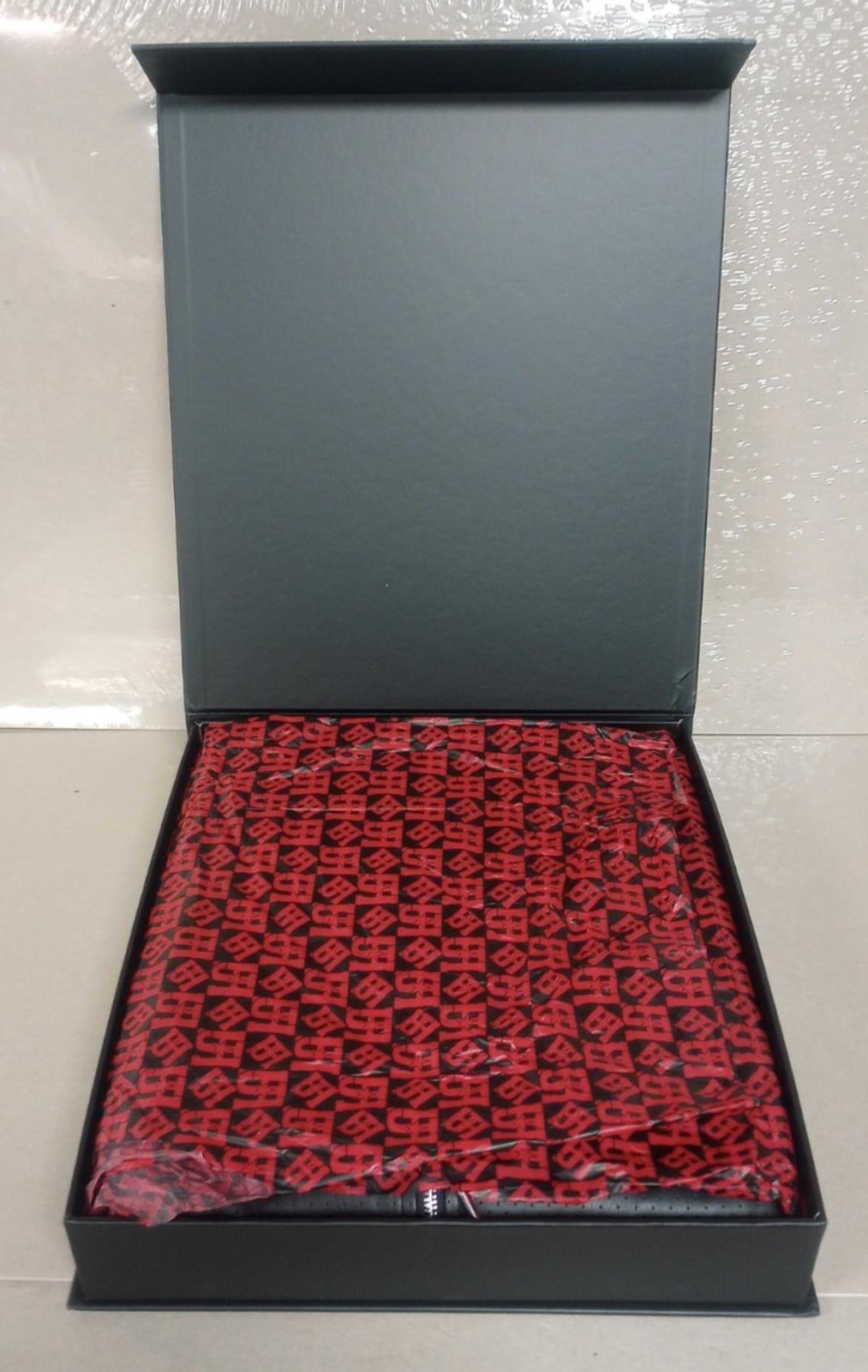 NEW Jeff Hamilton Solid Black Leather Lined Hooded Jacket - Lions NFL /CH211