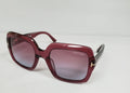 NEW TOM FORD TF 1082 66Y TRANSPARENT BORDEAUX AUTHENTIC SUNGLASSES DD6A/21