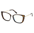 New Tom Ford TF 5816-B 052 Gold Havana Brown Eyeglasses Frame DA14a/20