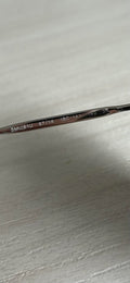 Authentic Miu Miu SMU 61U 1BC-1A1 Silver / Grey Pilot Metal 57-14-140 mm Italy2