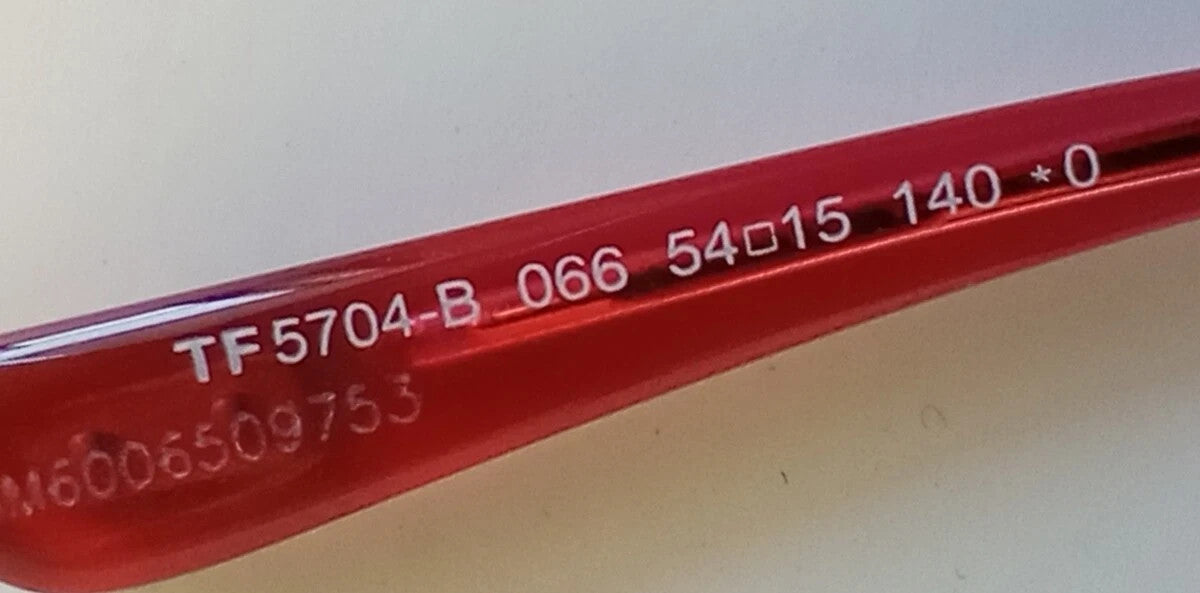 NEW AUTHENTIC Tom Ford TF5704-B Blue-Light Block Eyeglasses 54-15-140 CH2110