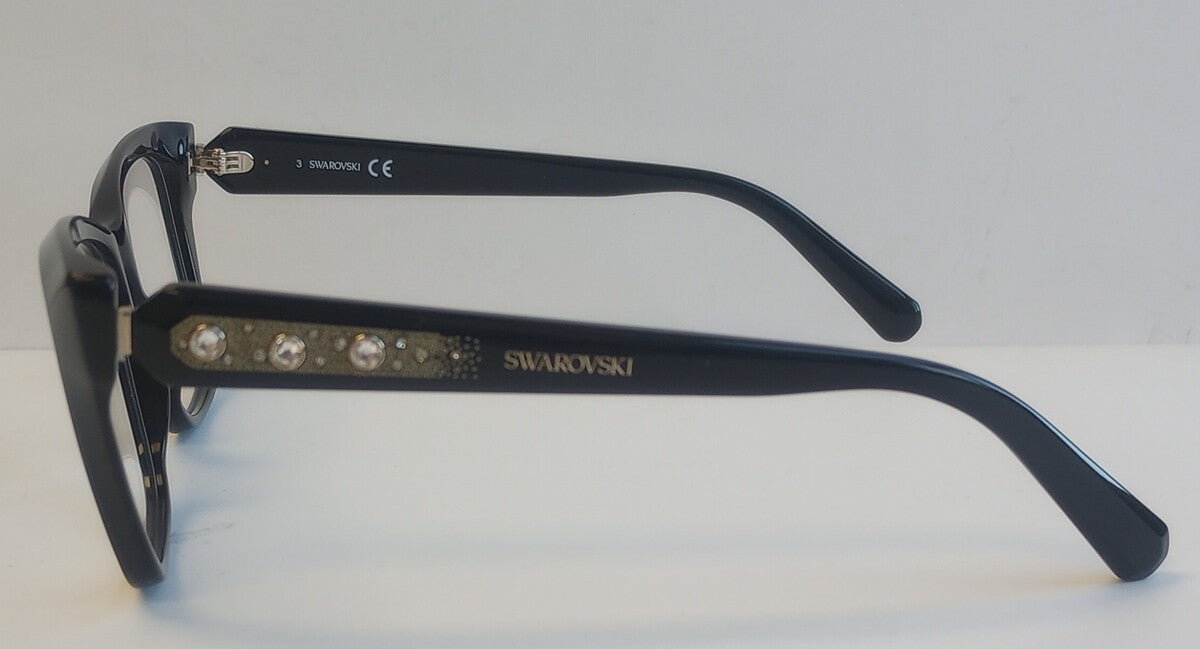 NEW Swarovski SK5468 001  Eyeglasses Rectangular 53-14-140 /CH7/114