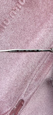 Authentic Miu Miu SMU 61U 1BC-1A1 Silver / Grey Pilot Metal 57-14-140 mm Italy6
