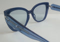 NEW Swarovski Women's Sunglasses - Blue Lens Cat Eye SK391 90V 54-18-140 /CH65